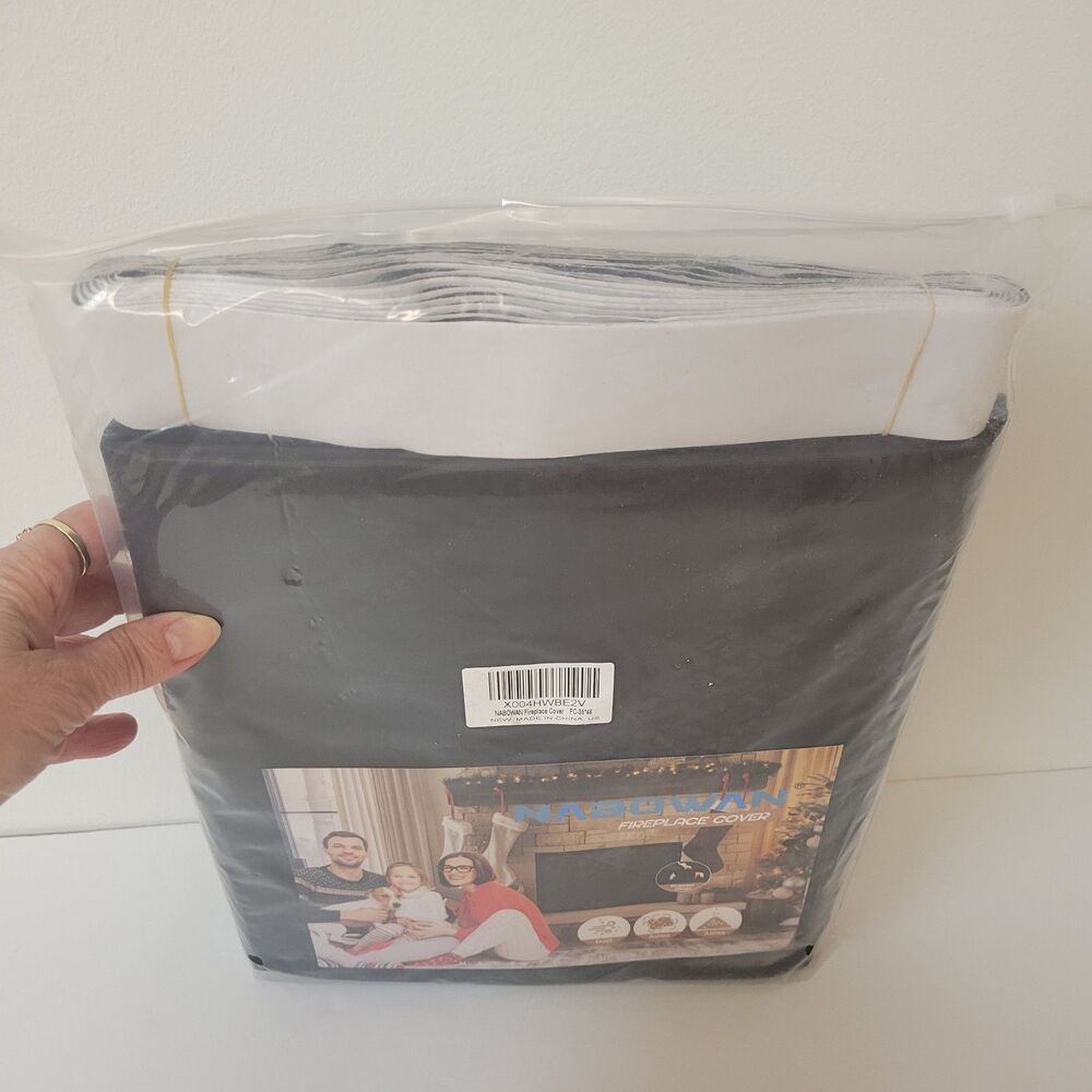 NABOWAN Fireplace Cover Insulation Draft Blocker FC-35×46 New Sealed - Picture 3 of 4